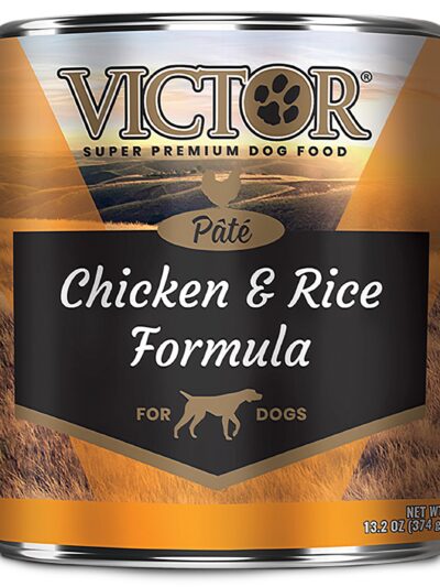 Victor Super Premium Dog Food Wet Dog Food Chicken & Rice Pate 13.2oz