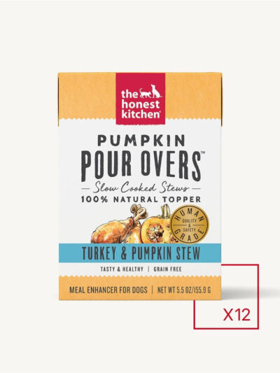 The Honest Kitchen Dog Pour Turkey Pumpkin 5.5oz. (Case of 12)