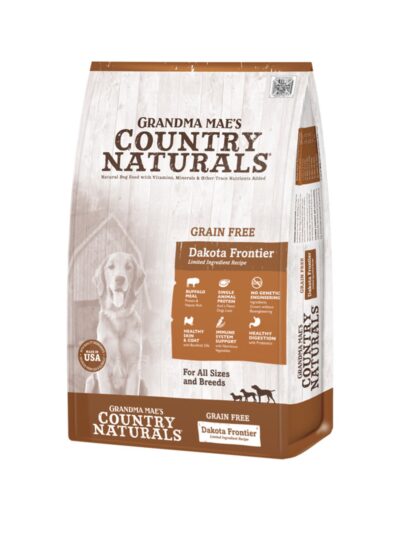 Grandma Mae's Country Naturals Grain Free Dry Dog Food Dakota Frontier Buffalo 1ea/14 lb