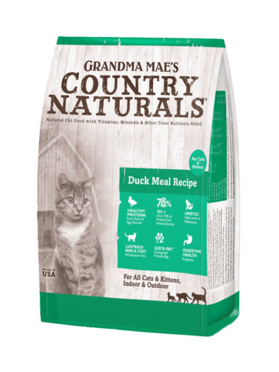 Grandma Mae's Country Naturals Dry Cat & Kitten Food Duck 3lb