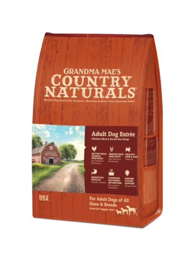Grandma Mae's Country Naturals Premium All Natural Adult Dry Dog Food 24lb