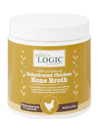 Natures Logic Dog Dehydrated Chicken Bone Broth 6oz.
