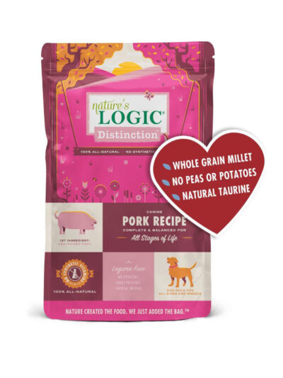 Natures Logic Dog Distinction Pork 4.4Lb