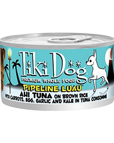 Tiki Pets Dog Pipeline Ahi Tuna 2.8oz. (Case of 12)