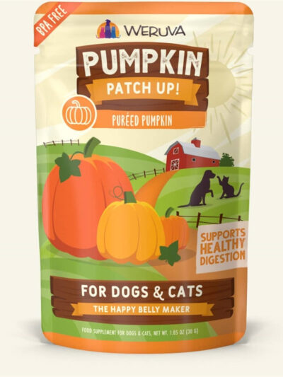 Weruva Dog Pured Pumpkin Supplement 1.05oz. Pouch (Case of 12)