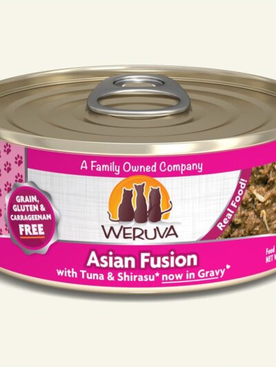 Weruva Cat Asian Fusion with Tuna and Shirasu in Gravy 5.5oz. (Case of 24)