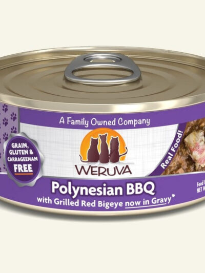Weruva Cat Polynesian BBQ with Grilled Red Bigeye in Gravy 5.5oz. (Case of 24)