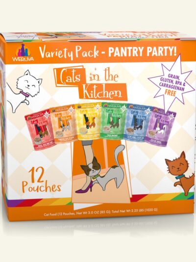 Cats In The Kitchen Pantry Party Pouch Variety Pack 3oz. Pouch (Case of 12)