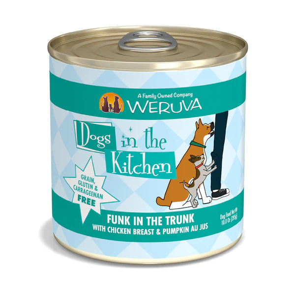 Dogs In The Kitchen Funk In Trunk With Chicken And Pumpkin Au Jus 10oz. (Case of 12)