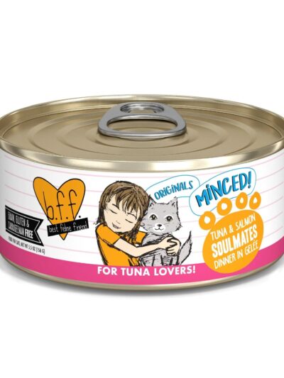 BFF Cat Originals Tuna and Salmon Soulmates Dinner in Gelee 5.5oz. (Case of 24)