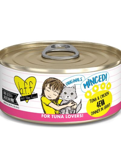 BFF Cat Tuna and Chicken 4Eva Dinner in Gravy 5.5oz. (Case of 24)