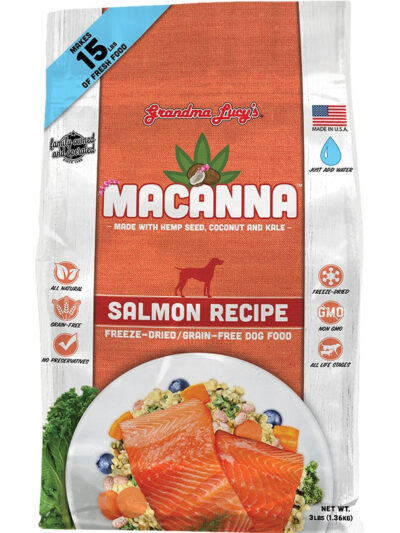 Grandma Lucys Dog Macanna Ana Grain Free Free Salmon Trial Size (Case Of 6)