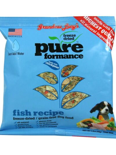 Grandma Lucys Dog Pure Fish Chickpea Trial 1.5 Oz. (Case Of 6)