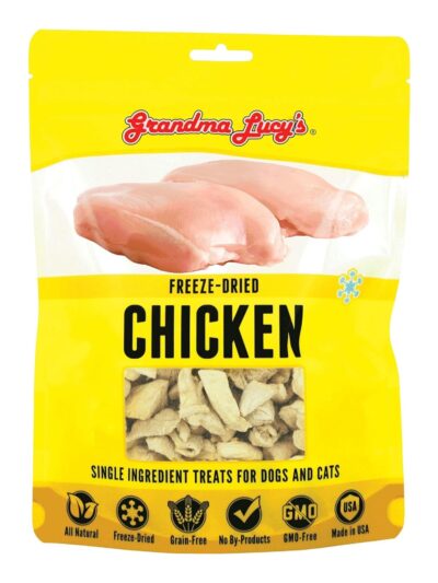 Grandma Lucys Dog Freeze Dried Chicken Treat 4 oz..