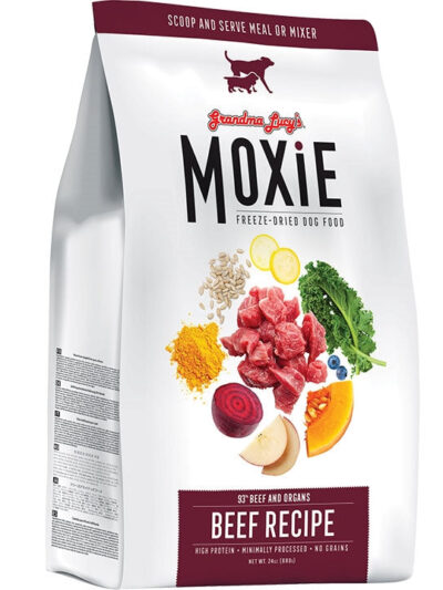 Grandma Lucys Dog Moxie Grain Free Beef 24 oz.