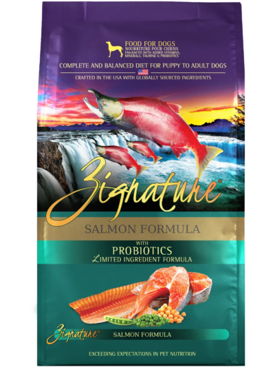 Zignature Dog 4Lb.  Salmon