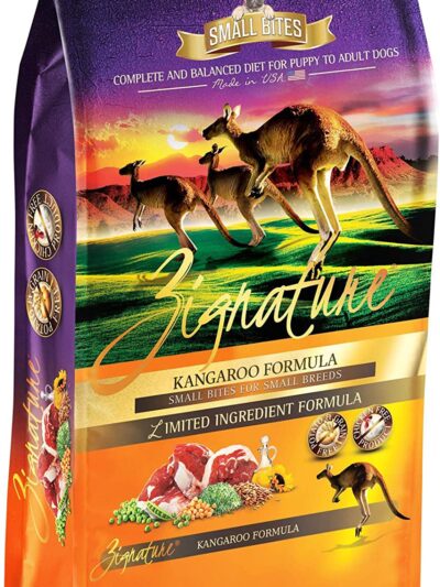 Zignature Dog 4Lb. Small Bite Kangaroo