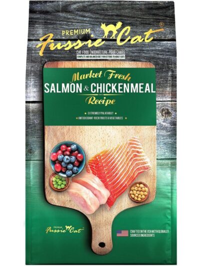Fussie Cat 10Lb Salmon Chicken Market Fresh