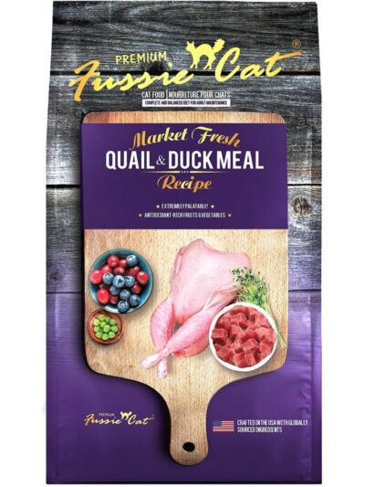 Fussie Cat 10Lb Quail Duck