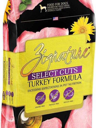 Zignature Dog 4Lb. Select Cut Turkey