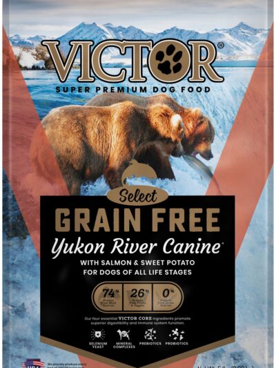 Victor Super Premium Dog Food Select Grain Free Dry Dog Food Yukon River 5lb