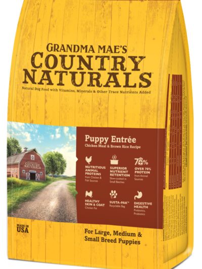 Grandma Mae's Country Naturals Premium All Natural Puppy Dry Dog Food Chicken 1ea/14 lb