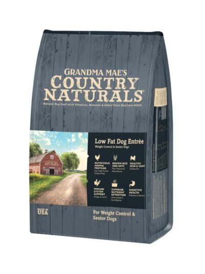Grandma Mae's Country Naturals Low Fat Dry Dog Food Chicken & Rice 4lb