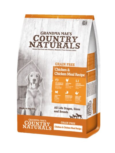 Grandma Mae's Country Naturals Grain Free LID Dry Dog Food Chicken & Chicken Meal 23lb