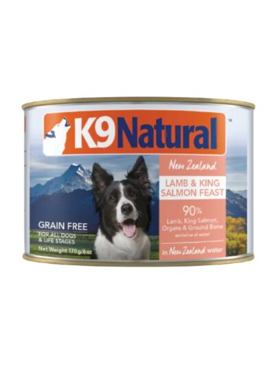 K9 Natural Canned Lamb & Salmon Feast 6oz. (Case of 12)